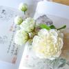 Vintage Seidenpfingstrosen Haarspange, Elegantes Hanfu Kopfschmuck-Accessoire