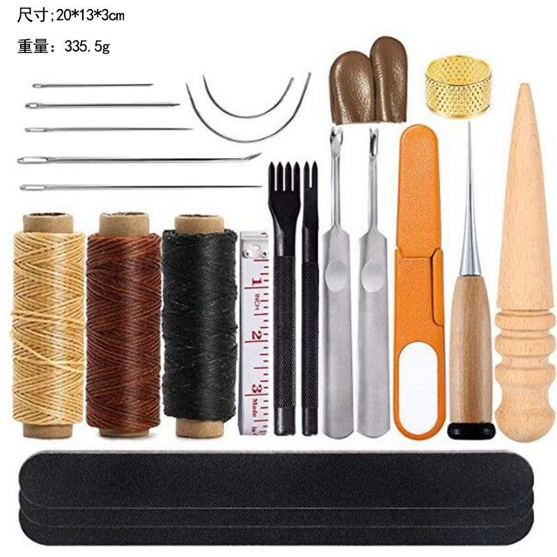 Leather Tools Handmade Leather Goods Making Tools Leather DIY Tool Set Handmade Leather Goods Bag Tools