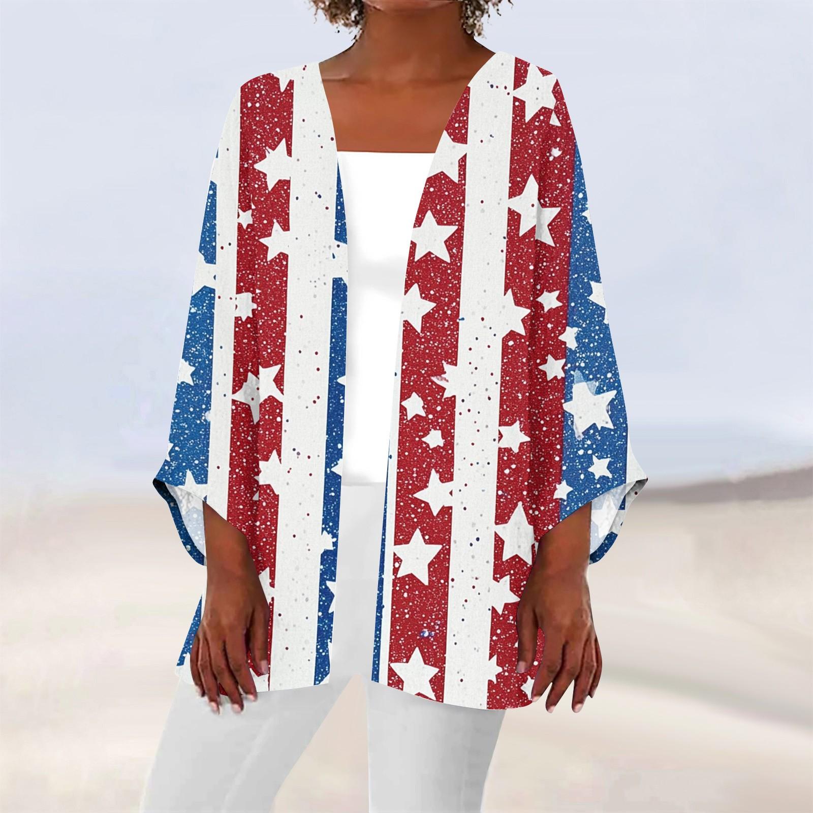 

Женская повседневная модная легкая куртка средней длины с принтом, кардиган XL