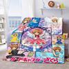 Cardcaptor Sakura Warm Throw Blanket Flannel Soft Cozy Lightweight Blanket for Bed Sofa Home Decor -QJY