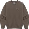 The North Face Solid Logo Loose Long Sleeve Sweatshirt Unisex Sweatshirt Brown NM5MR01L