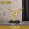 Resin Eagle Sculpture Decorative Figurine Living Room Office Entryway Modern Luxury Home Decor Gift