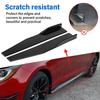 74.5CM Car Rear Bumper Lip Trim Protector Side Skirts Cover For Cars Bumper Spoiler Splitter Lip Rocker Wings Black Protection