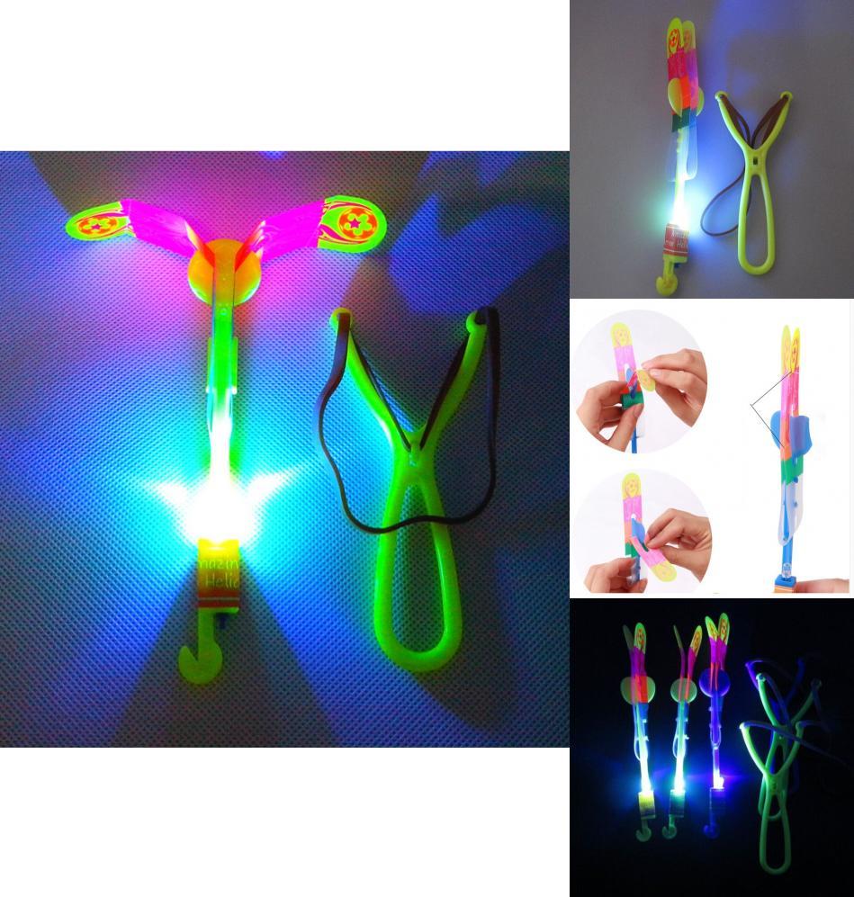 High Quality Led Sling Shot Toy Arrow Copter Ideal For Christmas Stocking Stuffers