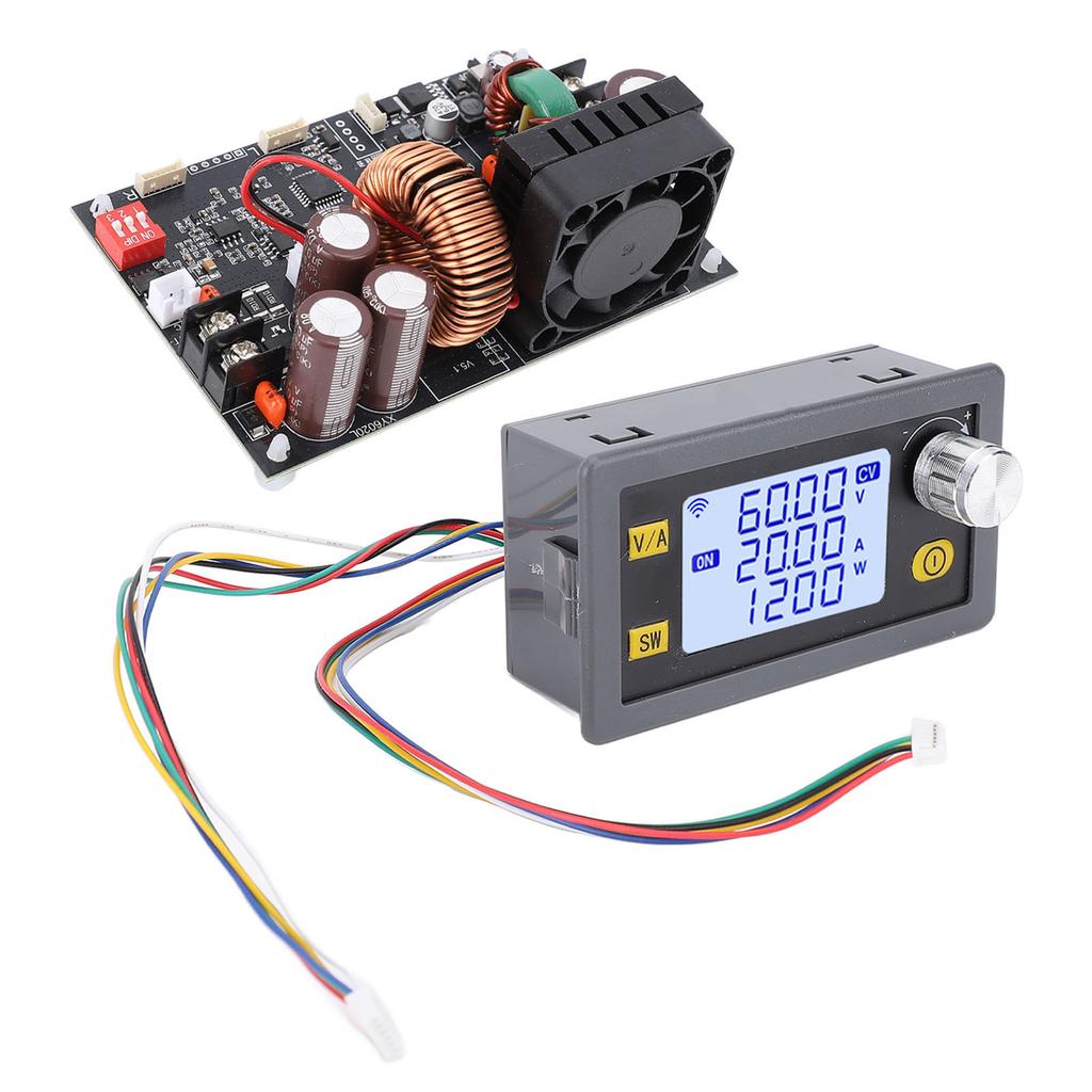 XY6020L CNC Einstellbares DC-Spannungsnetzteil 20A 1200W Konstantspannungs-Abwärtsmodul 5V 9V 12V 24V 36V 48V 60V