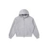 RDT Menswear Boxy Short Thickened Hoodie - Heavyweight Loose Fit Solid Color Sweatshirt