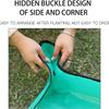 Waterproof Gardening Repotting Mat, PE Foldable Indoor Plant Potting Tray for Succulent & Flower Transplanting Pot