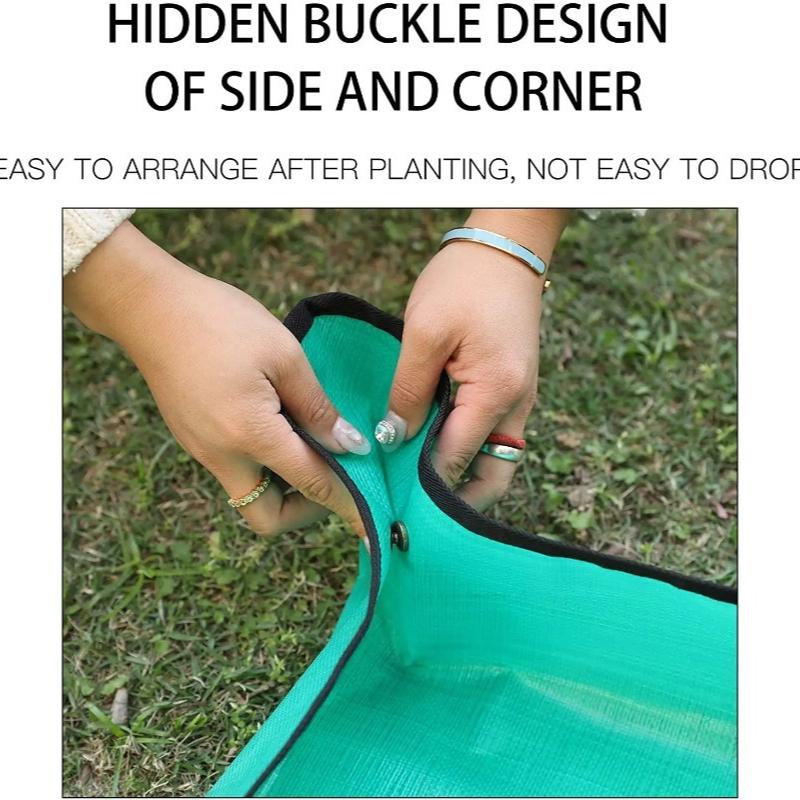 Waterproof Gardening Repotting Mat, PE Foldable Indoor Plant Potting Tray for Succulent & Flower Transplanting Pot