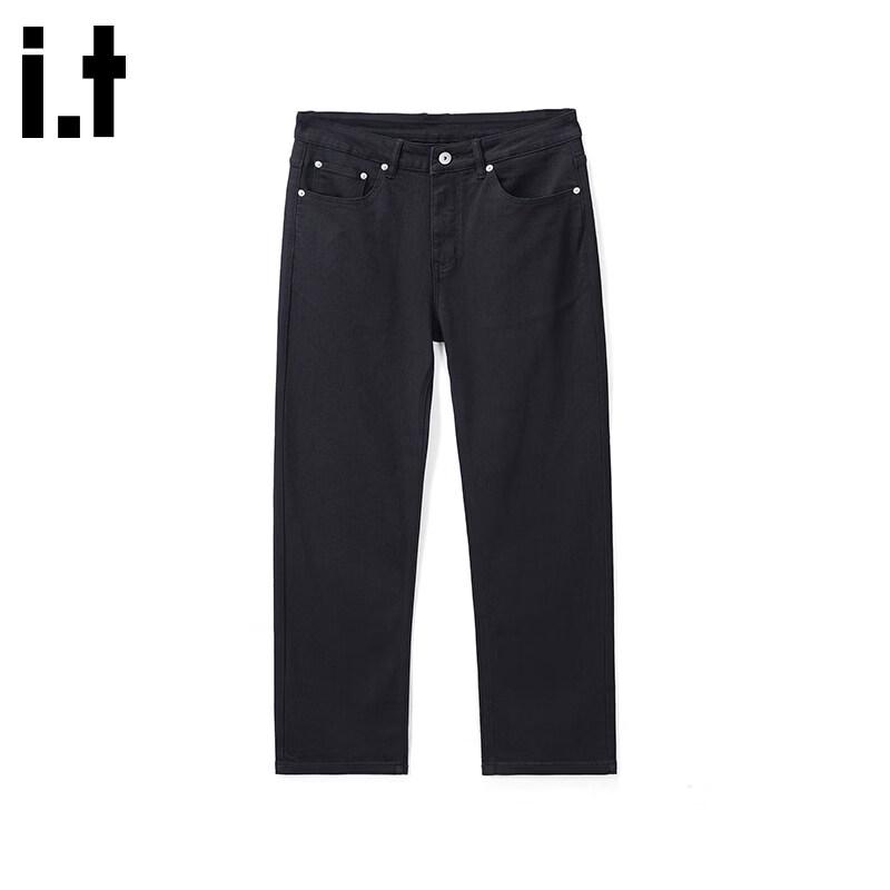 :CHOCOOLATEit Мужские свободные прямые джинсы из лиоцелла, охлаждающие, из денима 31