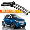 YONGRUN 2PCS Automotive Windshield Wiper Suitable for Smart Fortwo 450 451 453 1998-2019 Automotive Windshield Accessories 2008