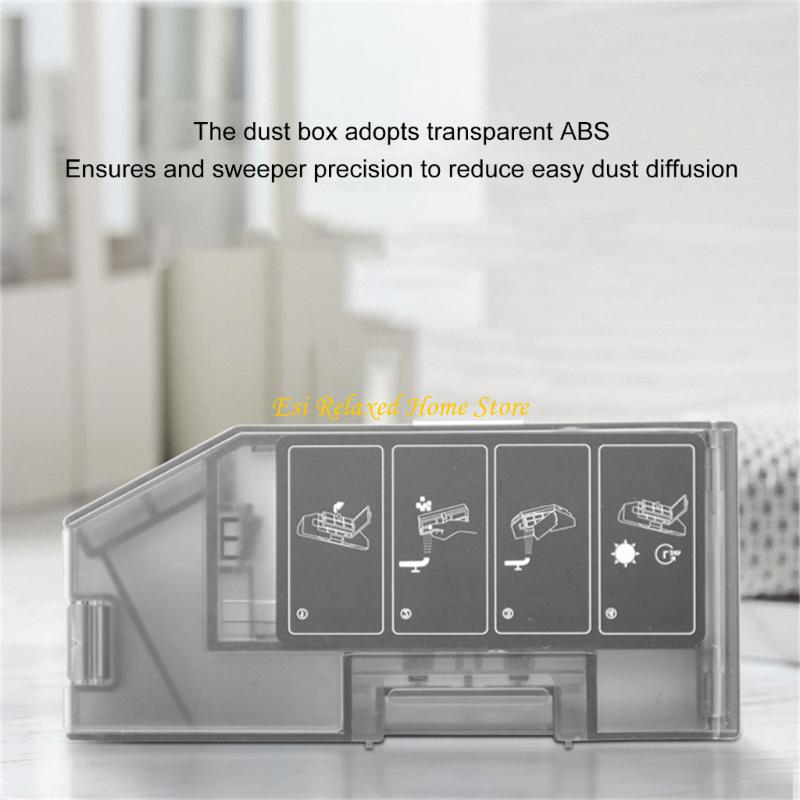 B46E Large Capacity Dust Box For X40 Dust Box Accessories Robot Vacuum Cleaner