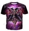 Saint Seiya 3D Print Short Sleeve T-Shirt Unisex Summer O-Neck Casual Streetwear Oversized T-shirt