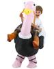 JOYBRO Inflatable Ostrich Costume for Little Funny Ostrich Costume for Boys and Ages and Perfect for Theme and Birthday One Size Fits Most Kids,