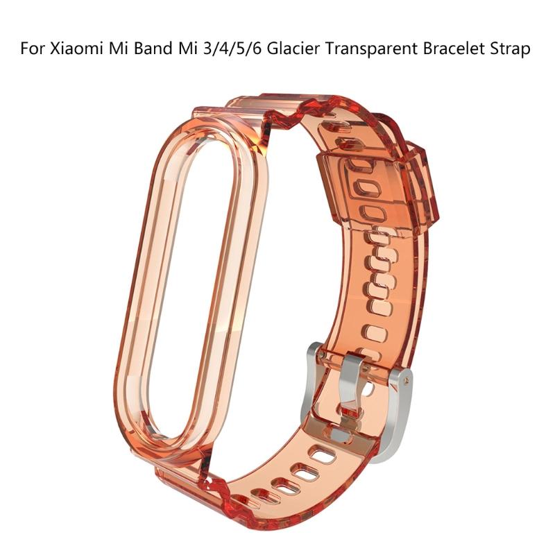 6 5 4 3 Smartwatch Anti-scratch Durable Adjustable Sports TPU Wristband Sweatproof Strap