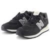 New Balance 574 Black Grey Unisex Sneakers U574SBG