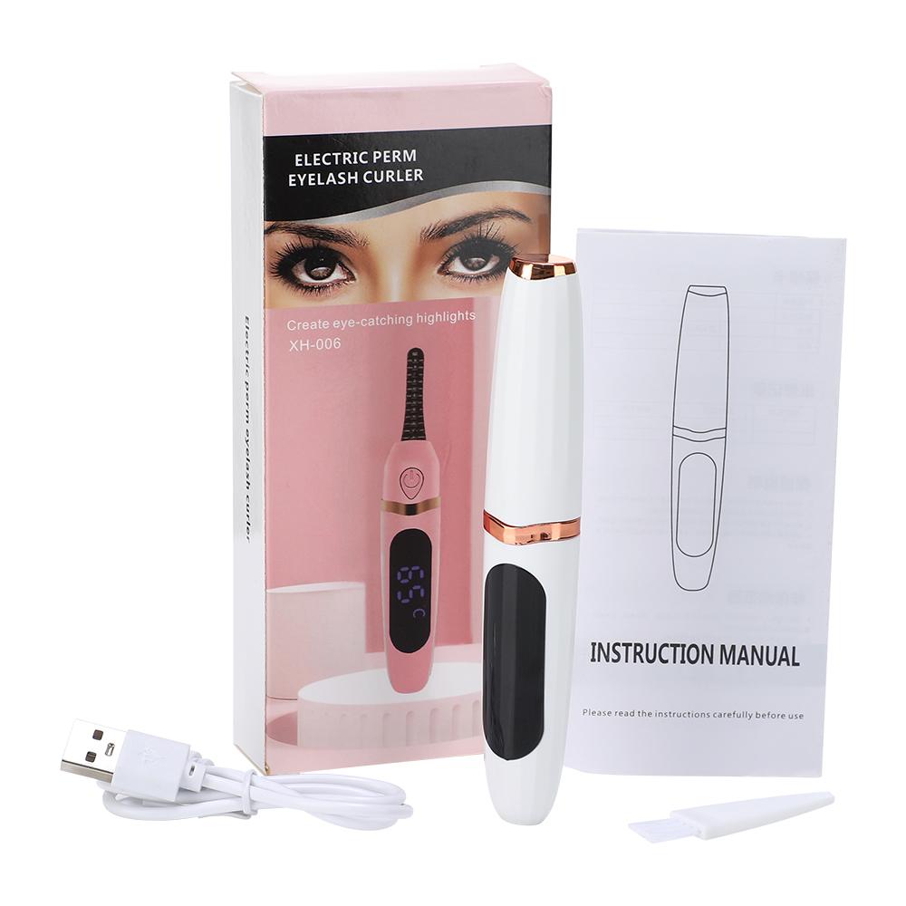 Electric eyelash curler, long-lasting shaping, heated eyelash curler, USB charging portable eyelash curler