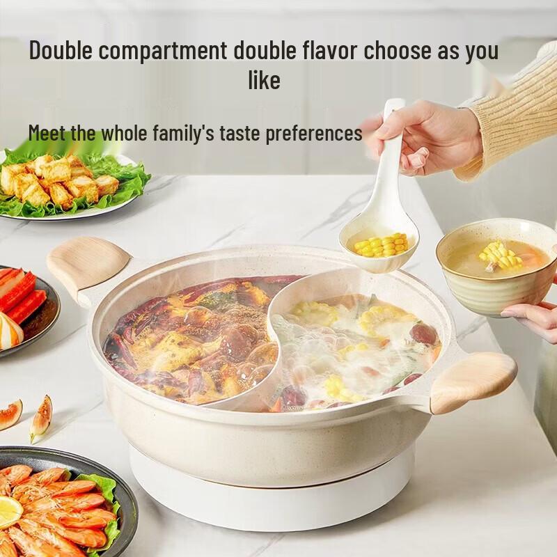 

COOKER KING 30cm Non-stick Mandarin Duck Hot Pot