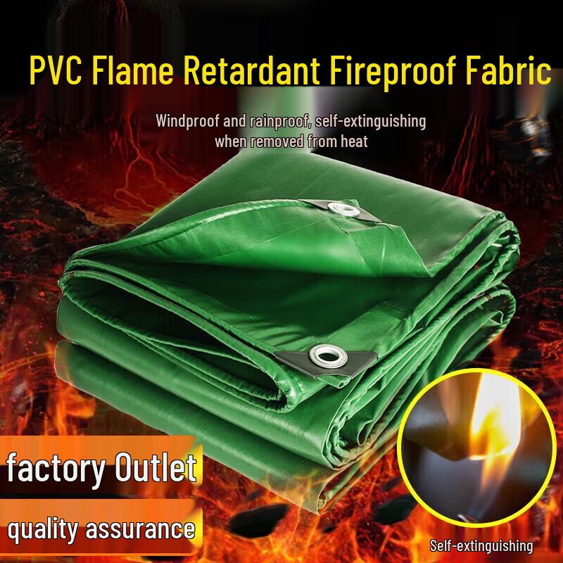 Hongda Kaisheng Thick PVC Fire Retardant Tarpaulin
