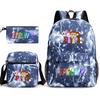 School bag rhythm box-sprunki heat transfer versatile college student large capacity travel backpack D