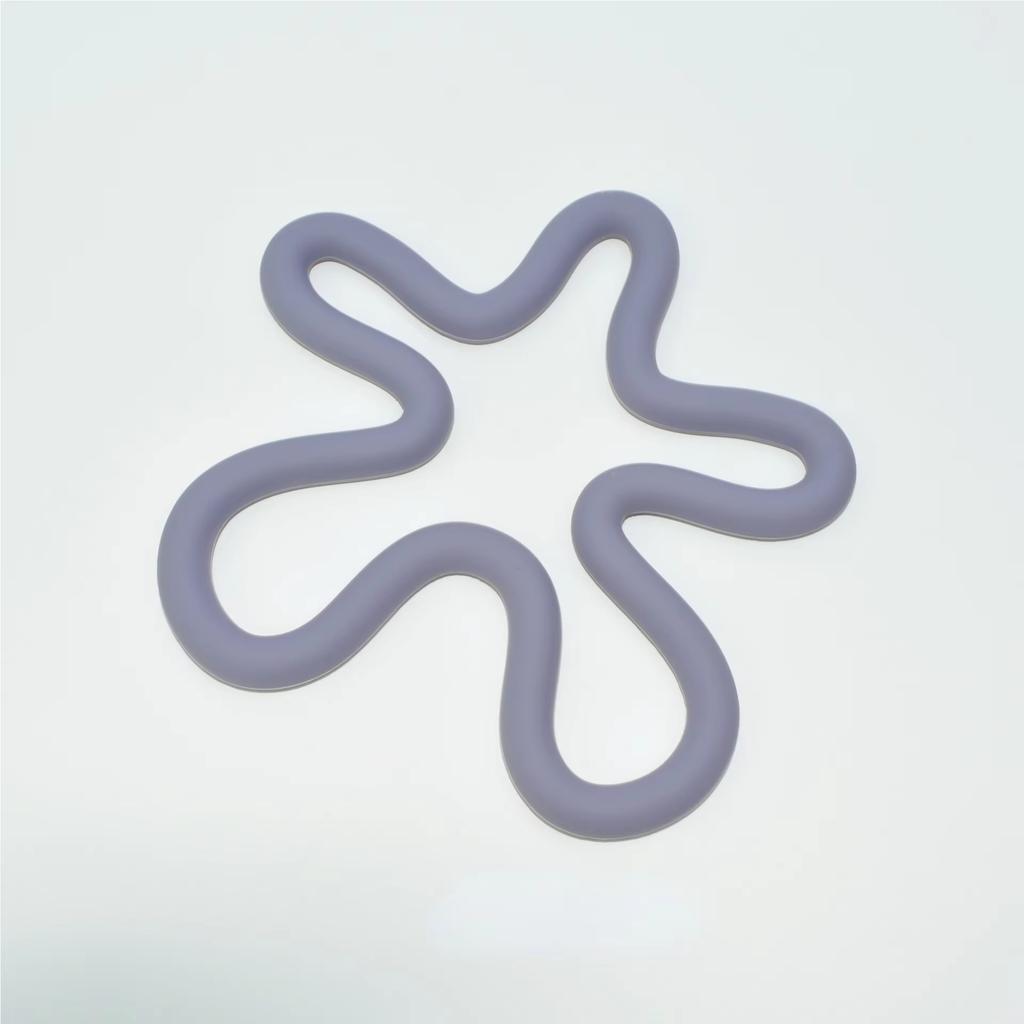 Geometrical Silicone Insulated Meal Mat Irregular Mat For Table Heat Resistant Coffee Cup Coaster Non-Slip Drink Coaster