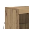 LED Sideboard Artisan Eiche 41 x 37 x 67 cm Spanplatte