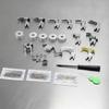 17 Pieces Sewing Machine Presser Feet Kit High Quality for Seamstresses, Tailors