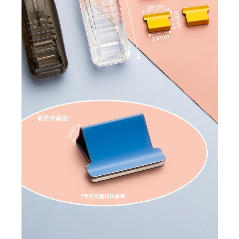 Transparent Push Clip And Refill Clips Student Office Document Organizer Acrylic Clip