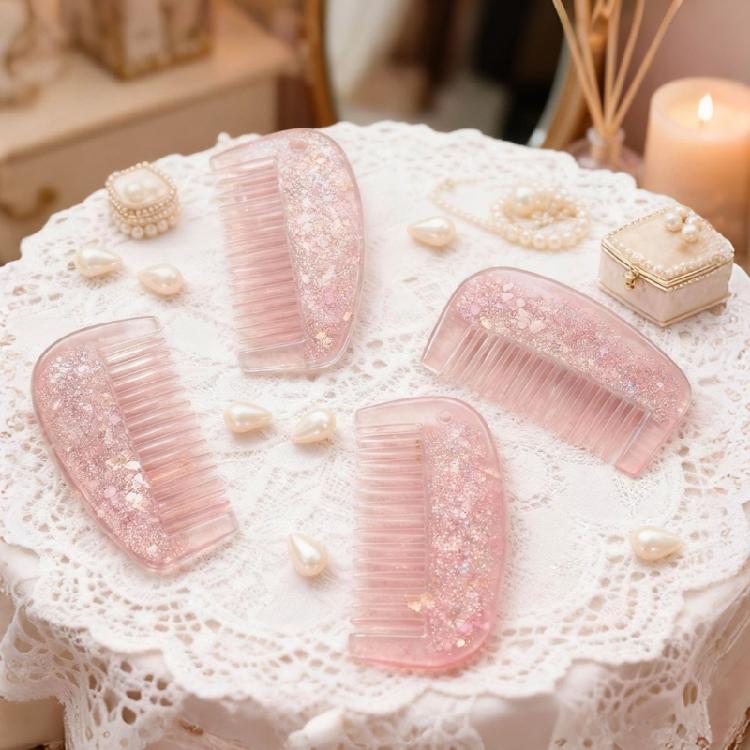 Multi Purpose Hole Comb Silicone Mold Multi Functional Craft Tool Hair Accessory Template Jewelry Studio Essential