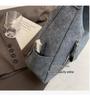2025 Spring/Summer New Large-Capacity Women's Suede Shoulder and Crossbody Tote