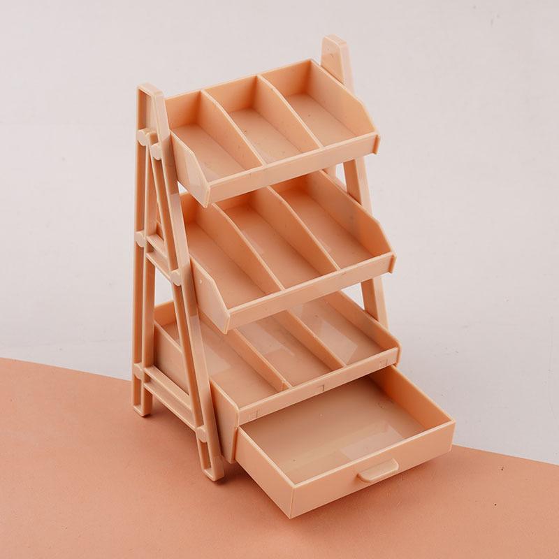 1:12 Scale Miniature Storage Shelf Display Stand Dollhouse Furniture Model Tiny Scene Building Props