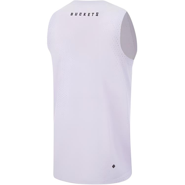 Li-Ning Professional Basketball Series Casual Simple Sports V-Neck Comfortable Versatile Vest Men Tops AAYV079-3