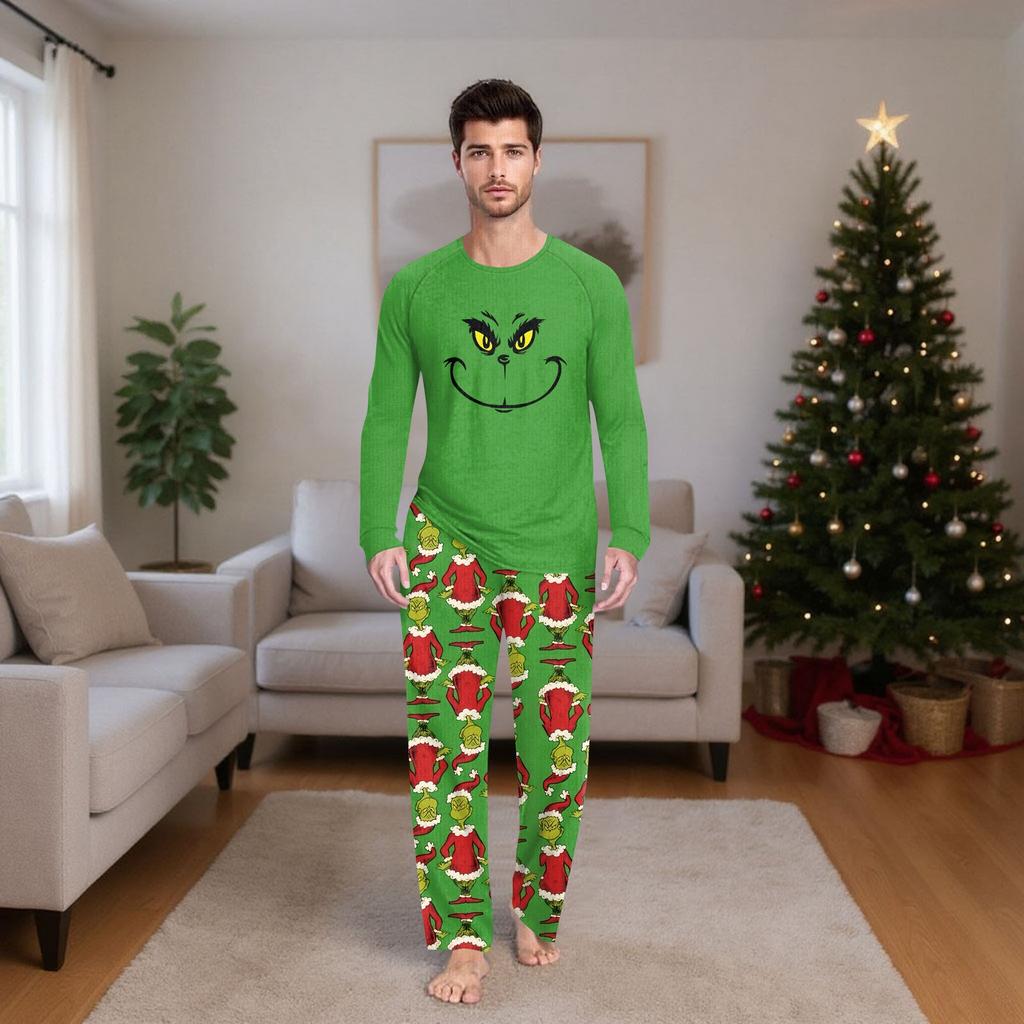 Passende Familiensets mit Weihnachtsmotiven, Langarmshirts und Hosen