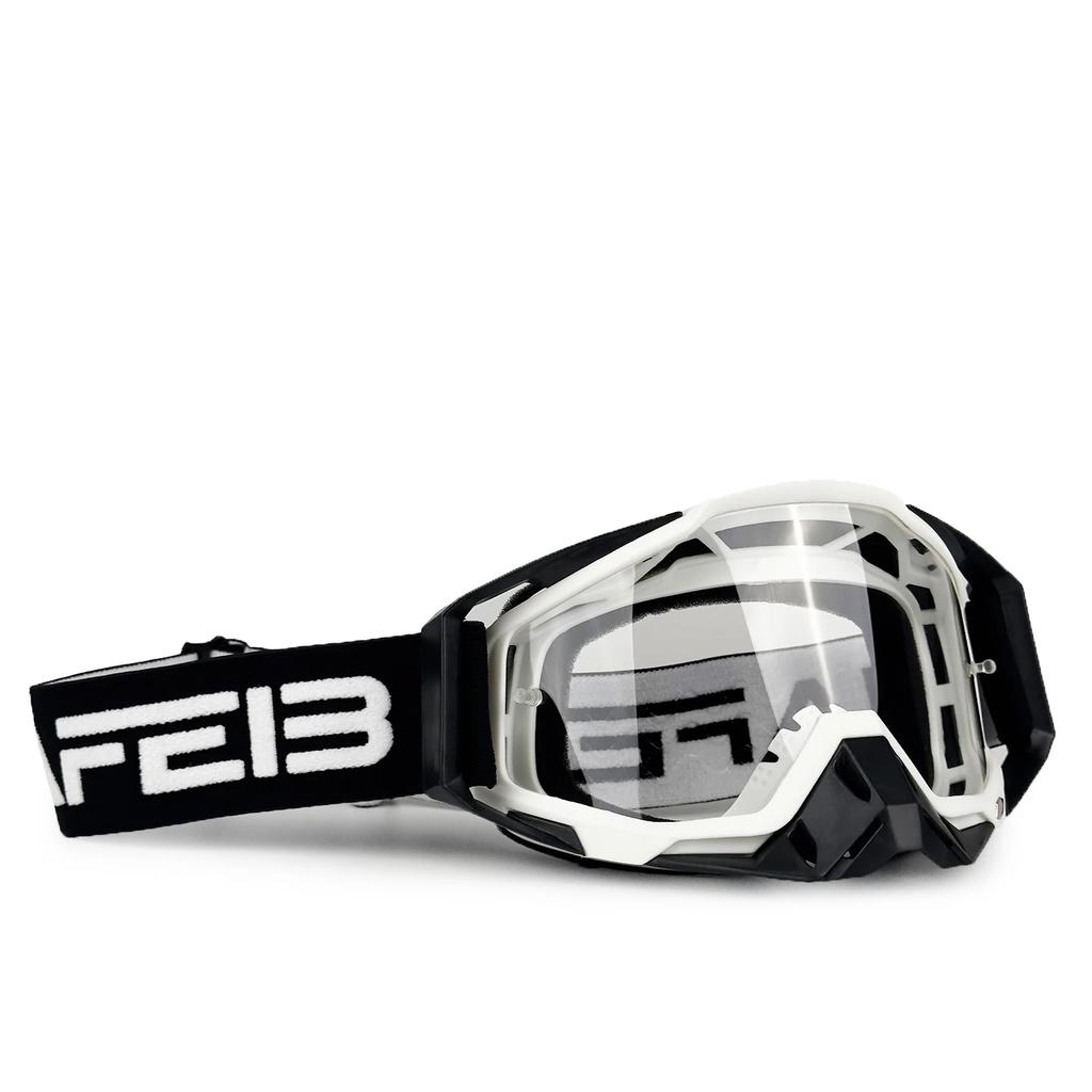 NAFEIB Motorcycle Motocross Sunglasses, Windproof & Shatter-Resistant Goggles for MTB, ATV & Off-Road Sports