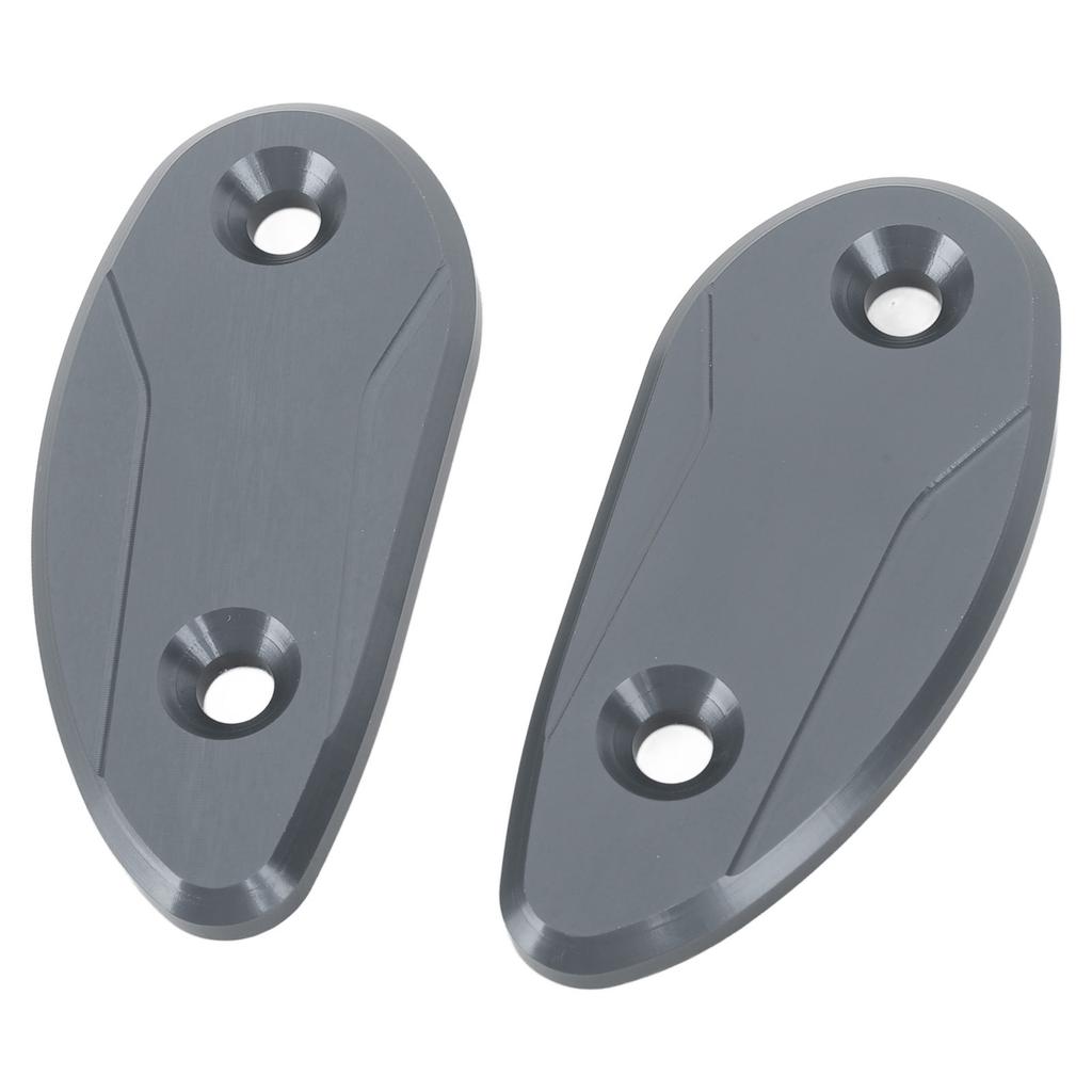 2PCS Motorcycle Rear Mirror Hole Cover Aluminium Alloy Mirror Block Off Base Plates Fit for CBR1000RR 2020 to 2023