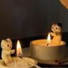 Cross-border Kitten Creative Candlestick - Cartoon Cat Bonfire Handicraft Candle, Aromatherapy Desktop Ornament