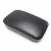 Karun Motorcycle Pillion Pad Seat with 6 Suction Cups, Artificial Leather, for Dyna, Sportster, Softail, and Touring
