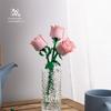 Valentinstag Rose Bausteine Unsterblicher Strauß Puzzle Puzzleteile Spielzeug Spielzeug Geschenk Dekorationen