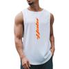 Muscleguys Îmbrăcăminte de gimnastică pentru bărbați, plasă de vară, cu uscare rapidă, maiuri respirabile, pentru alergare în aer liber, tricou fără mâneci, maiuri pentru culturism