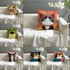 3 Funny And Silly Cat Pattern Pillow Case Home Living Room Decoration Linen Pillowcover Pillow Cases Cushion Cover