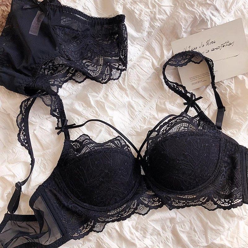 Push Up Lace Bras For Women Underwear Soft Mesh Lingerie Inner Tops