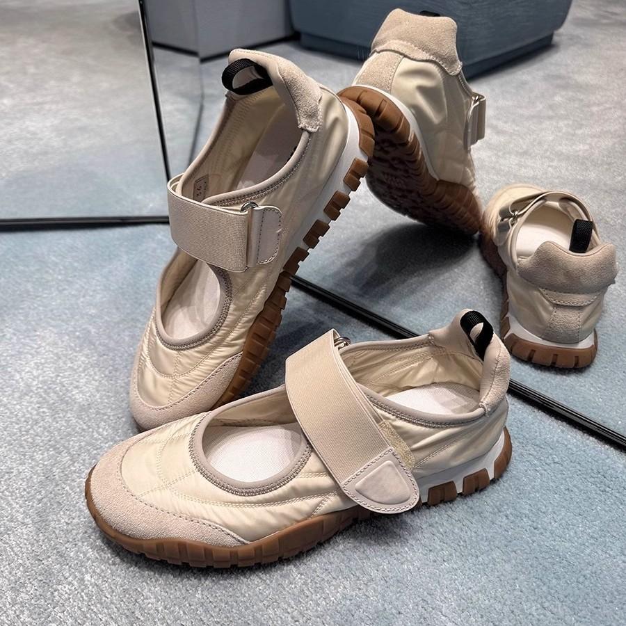 Super love! Addicted to wearing~ 3cm flat casual shoes women's ballet moral training shoes shallow mouth niche Mary Jane single shoes