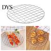 25 cm Edelstahl Runde Öl Ablassen Kühlung Dampfenden Grids Grillen Rack