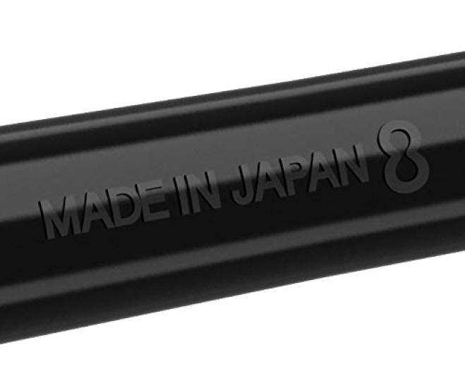 8FLIGHT Standardwelle Fix Schwarz 26mm