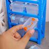 Simulation Warehouse Display Shelf With Storage Box Enhances Spatial Awareness Realistic Storage Doll House Scene Decors