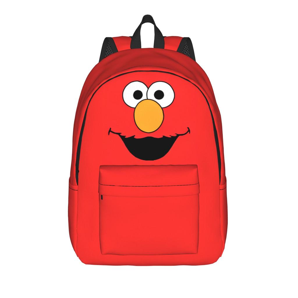 Cookies Anime Monsters Fashion Backpack Lightweight High School Hiking Travel Sesames Streets Daypack Laptop Shoulder Bag