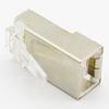 50pcs Rj45 Connector Cat6 Shielded Network Connectors Rj45 Plug 8p8c Terminals for Stp Ethernet Cable Switches Modem