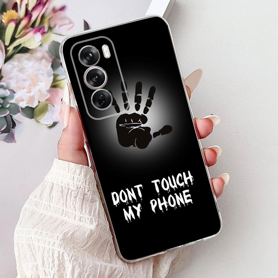 For OPPO Reno12 Pro 5G Case CPH2629 Cover Transparent Silicone Fashion Butterfly Soft Case For Reno 12 CPH2625 Reno 12Pro Fundas