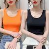 Sommer-Tanktop aus Modale-Strick in Übergröße, schlichtes Design, Weste für Damen