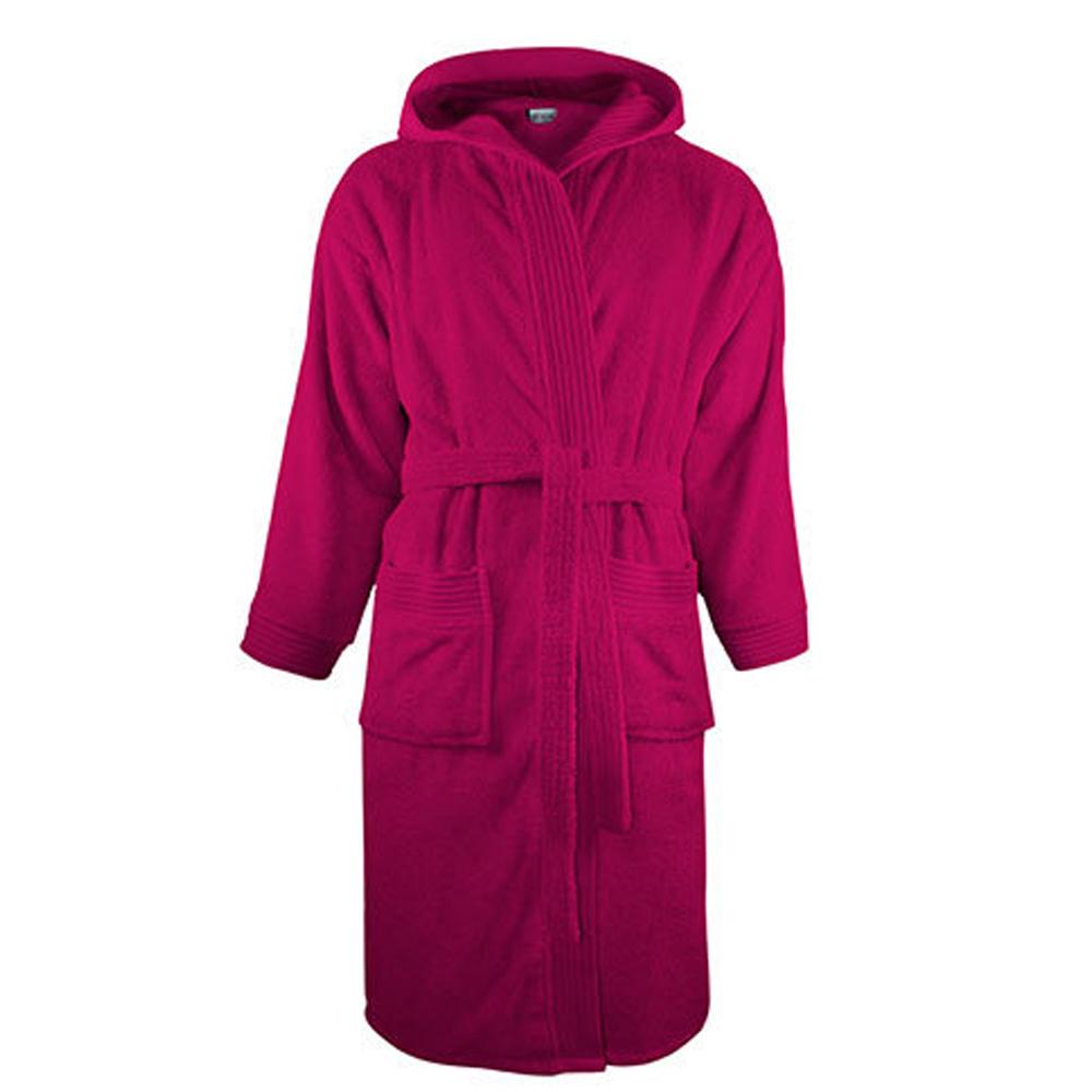 The One Towelling Unisex Adult Hooded Dressing Gown