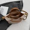 Classic Fashi Simple Messenger Bag, Elegant Temperament, Multifunctial, High-value Ctrast Color Shoulder Bag